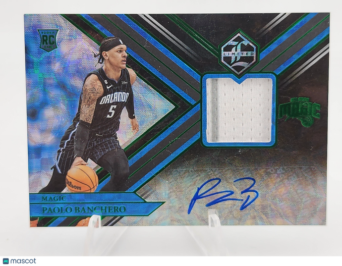 2022-23 Panini  Limited Basketball Paolo Banchero #LRJ-PBB Emerald Patch RC