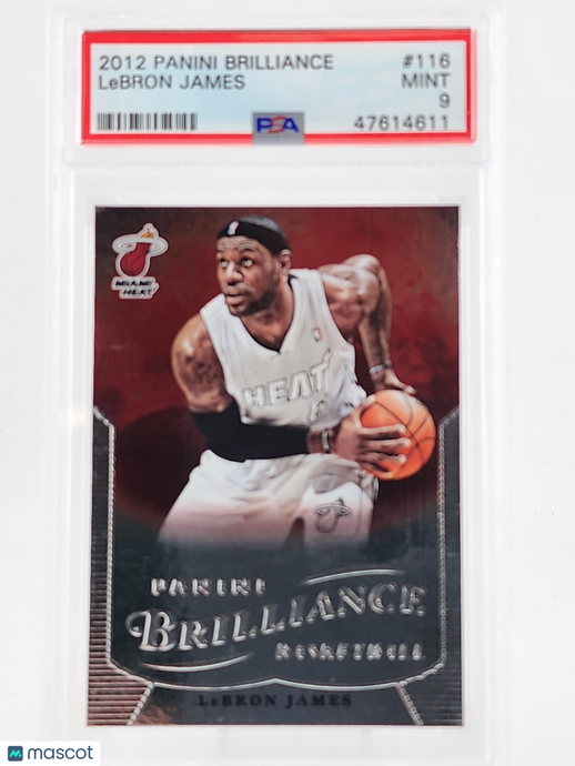 2012 Panini Brilliance LeBron James #116 PSA