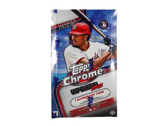 2025 Topps Chrome Update Series Baseball Hobby Box