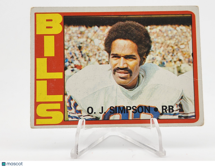 1972 Topps O. J. Simpson #160