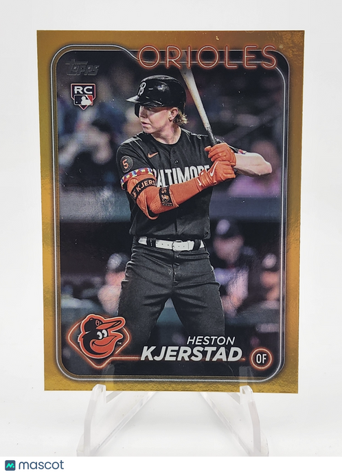2024 Topps RC Heston Kjerstad #394 Gold Foil RC