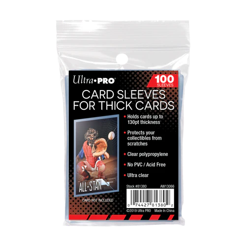 Ultrapro Extra Thick Card Sleevs (100 Pk)