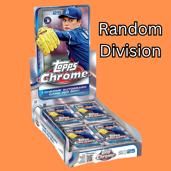 #446 2025 Topps Chrome Baseball Random Division