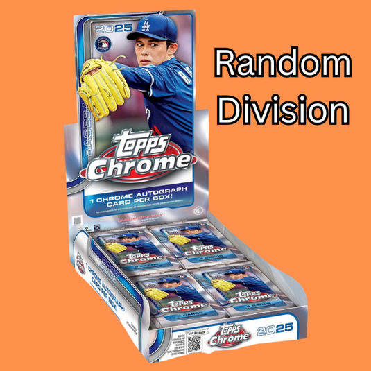 #446 2025 Topps Chrome Baseball Random Division