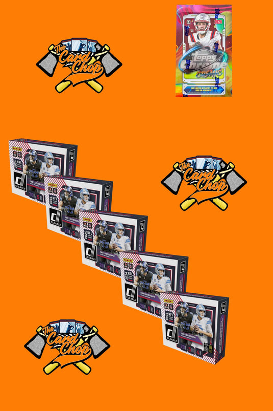 #347 PYT DONRUSS CLEARLY X5 AND COSMIC FOOTBALL