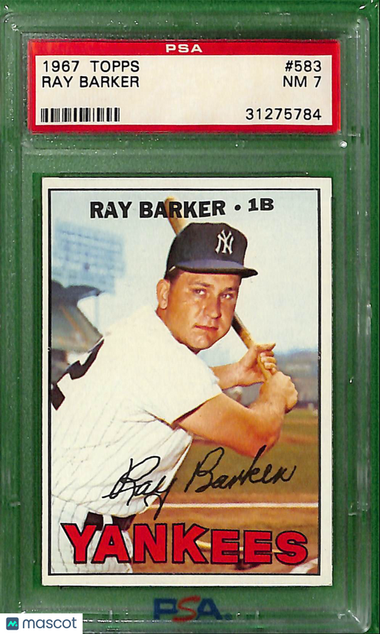 1967 Topps Ray Barker