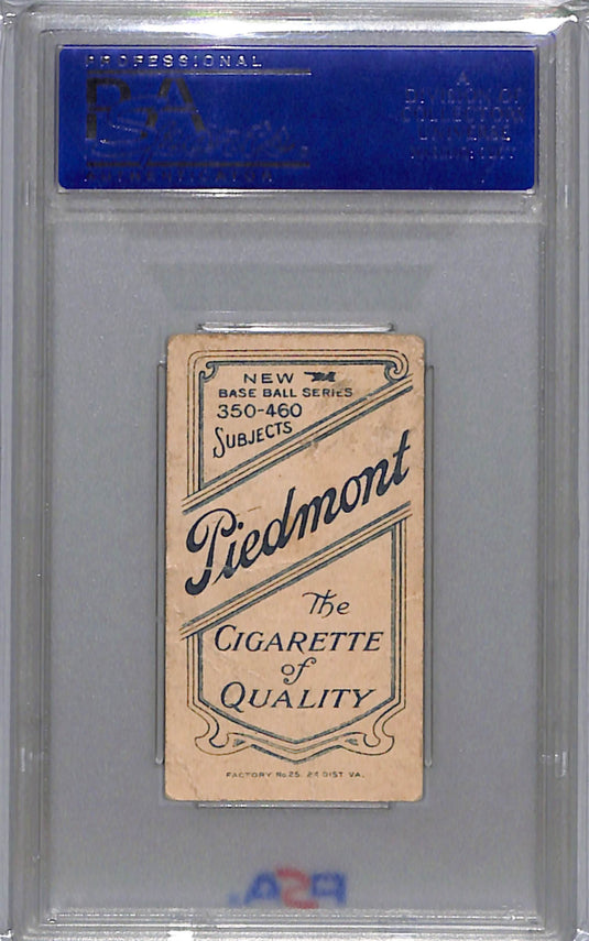 1909-11 T206 Joe Lake ST. Louis, With Ball PSA 1