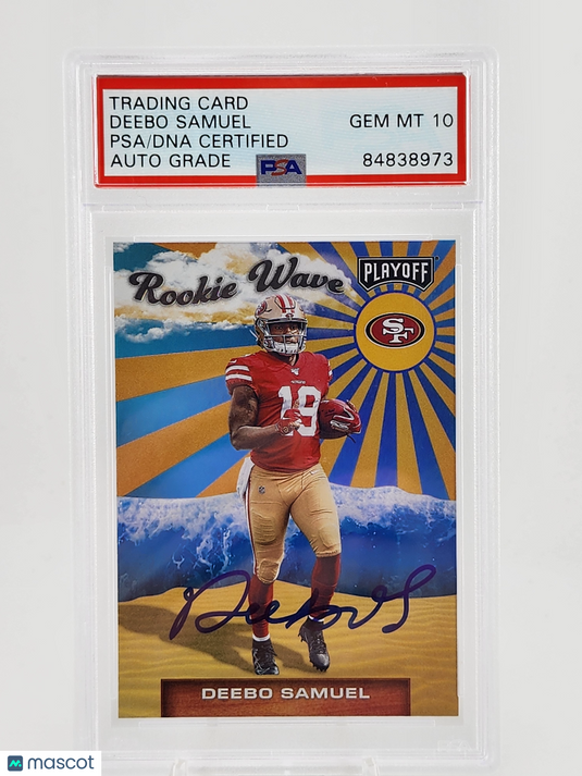2019 Playoff Deebo Samuel Rookie Wave Rookie PSA