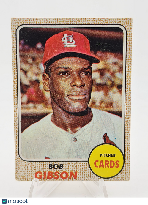 1968 Topps Bob Gibson #100