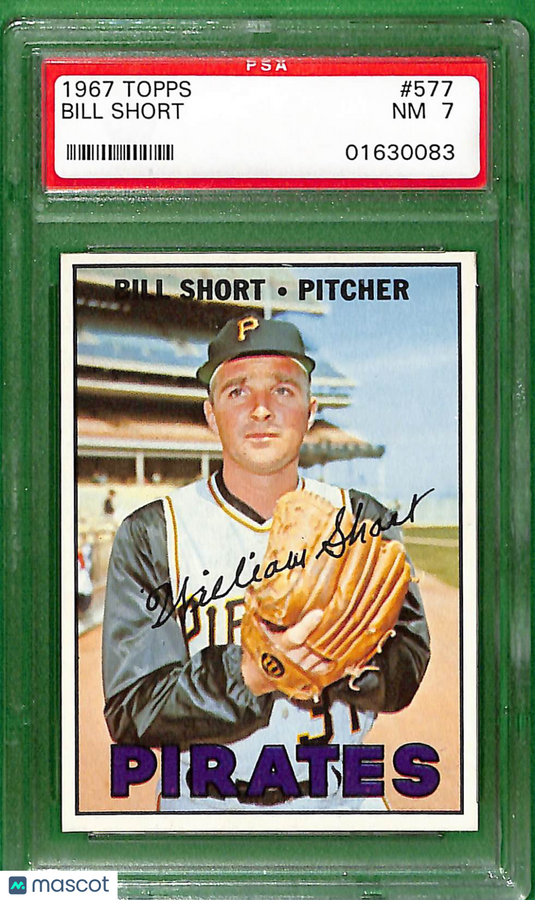 1967 Topps Bill Short #577 PSA 7
