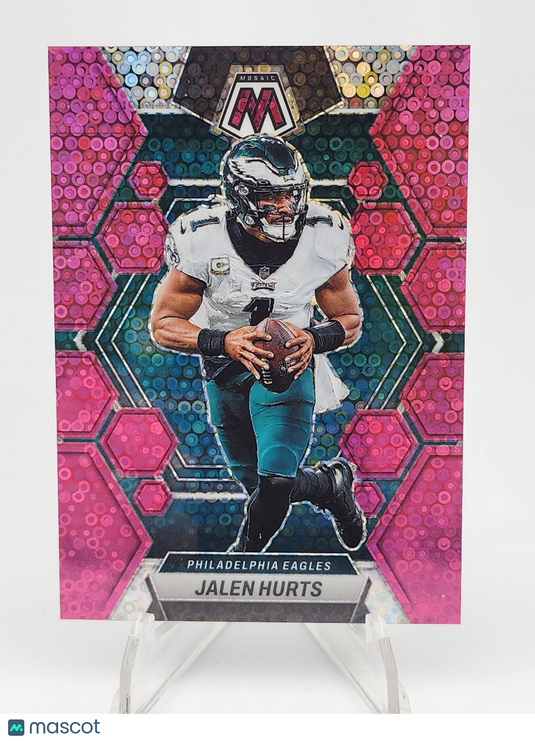 2023 Panini Mosaic Football Jalen Hurts #192 Pink /20