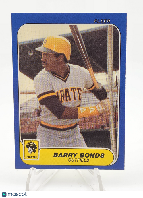 1986 Fleer Barry Bonds #U-14