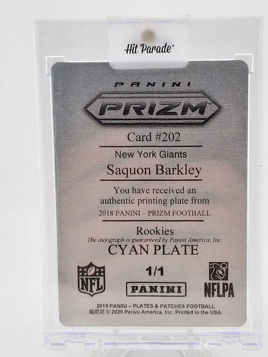 2020 Prizm Saquon Barkley