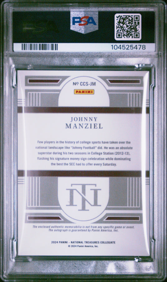 2024 NT Collegiate College  Johnny Manziel