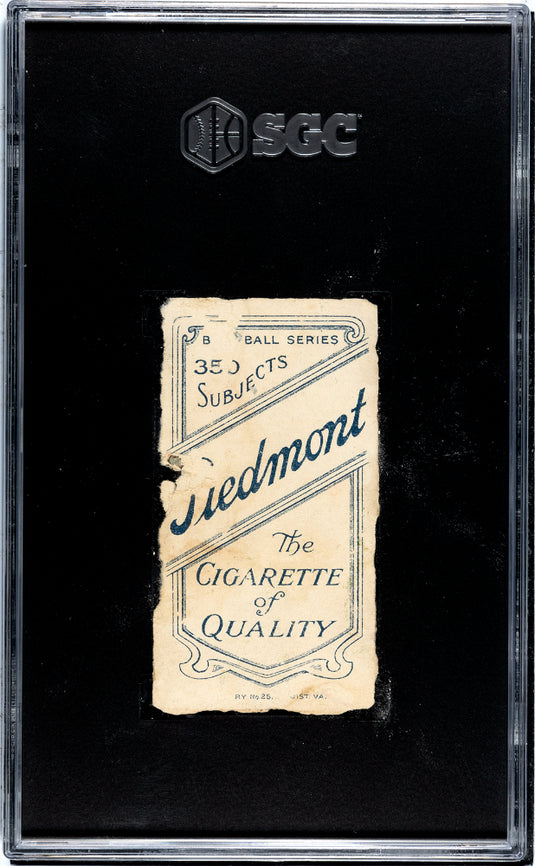 1910 Piedmont Cigarettes (T206) Chief Myers Batting SGC A