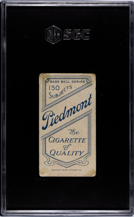 1909 Piedmont Cigarettes (T206) Tom Jones SGC 1.5