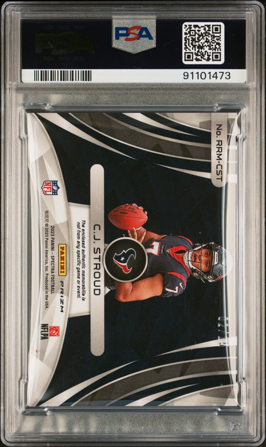 2023 Panini Spectra Rising Rookie Materials CJ Stroud