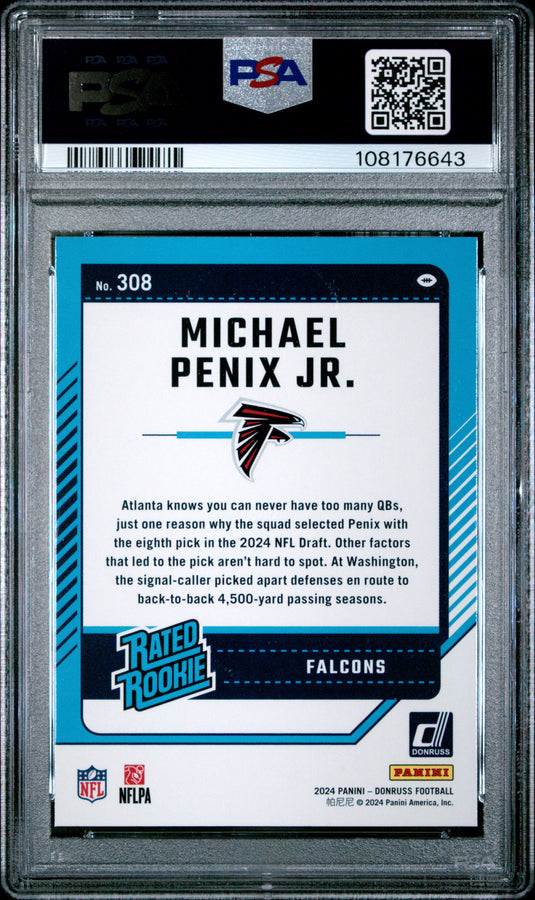 2024 Panini Donruss Michael Penix JR.