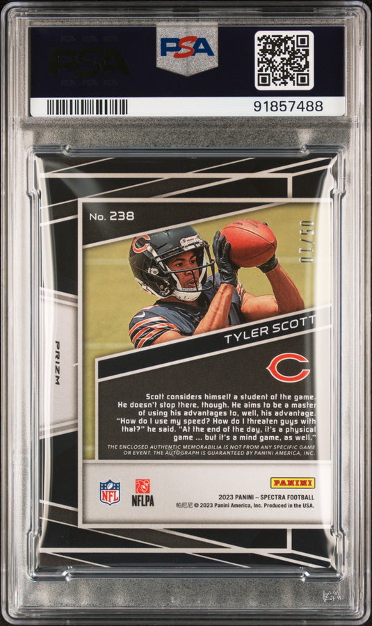 2023 Panini Spectra Tyler Scott