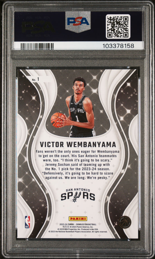 2023 Panini Donruss Magicians Victor Wembanyama