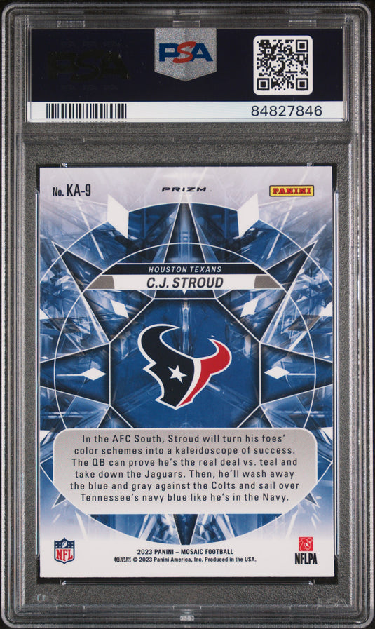 2023 Panini Mosaic Kaleidoscopic CJ Stroud