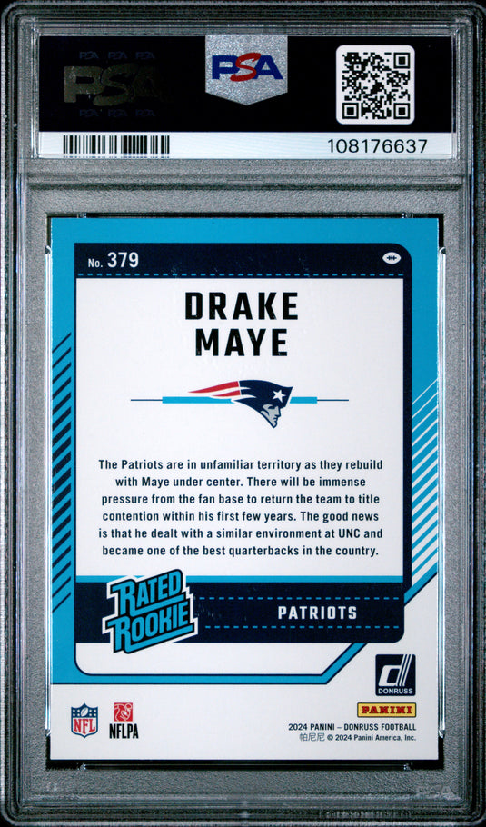 2024 Panini Donruss Drake Maye