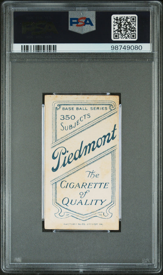 1909-11 T206 Piedmont 350 Danny Murphy Throwing PSA 1