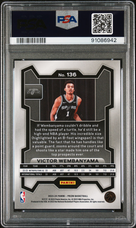 2023 Panini Prizm Victor Wembanyama