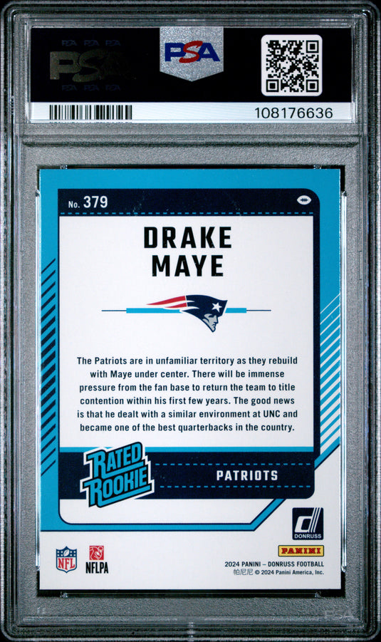 2024 Panini Donruss Drake Maye