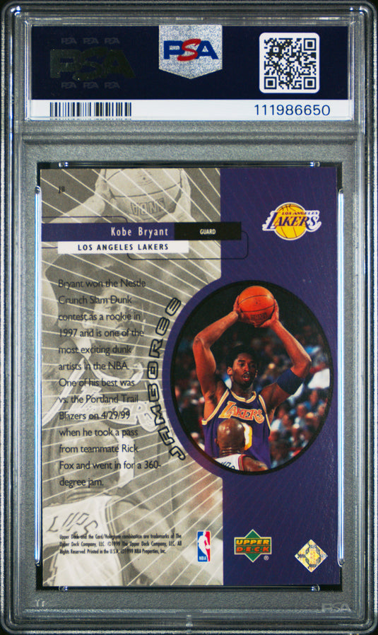 1999 Upper Deck Jamboree Kobe Bryant