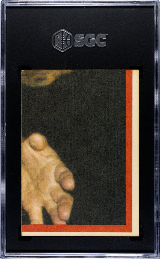 1985 Topps Hulk Hogan #1 WWF Sticker SGC 3