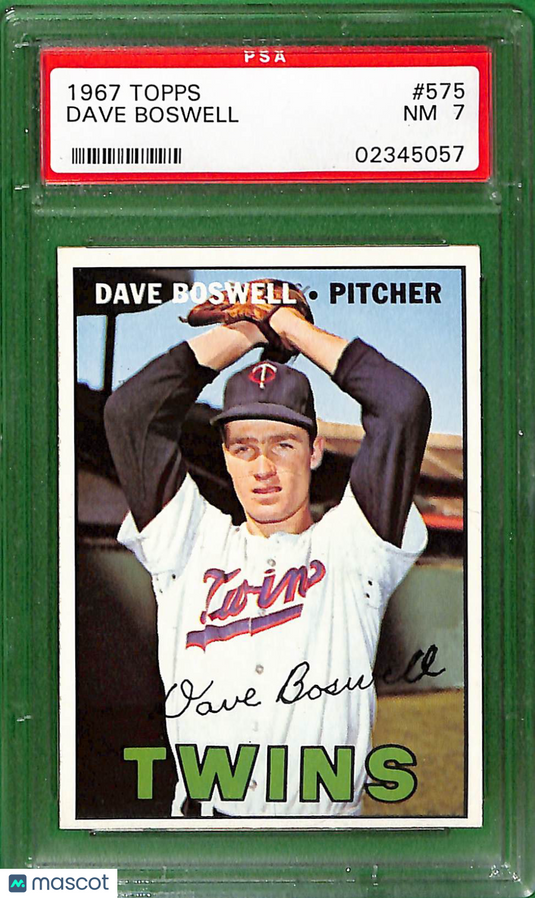 1967 Topps Dave Boswell