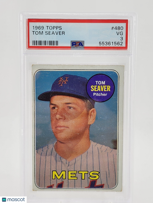 1969 Topps Tom Seaver #480 PSA