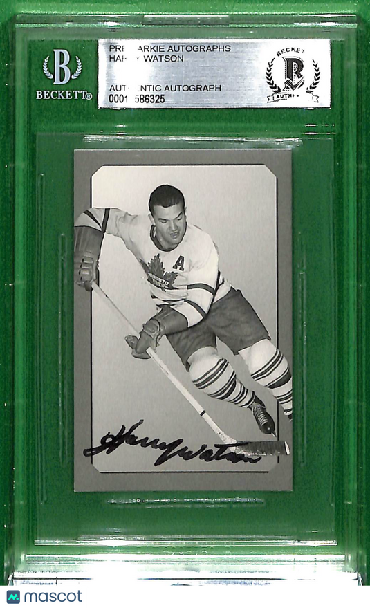 Pre-Parkie Autographs Watson, Harry #NNO BGS Authentic Auto