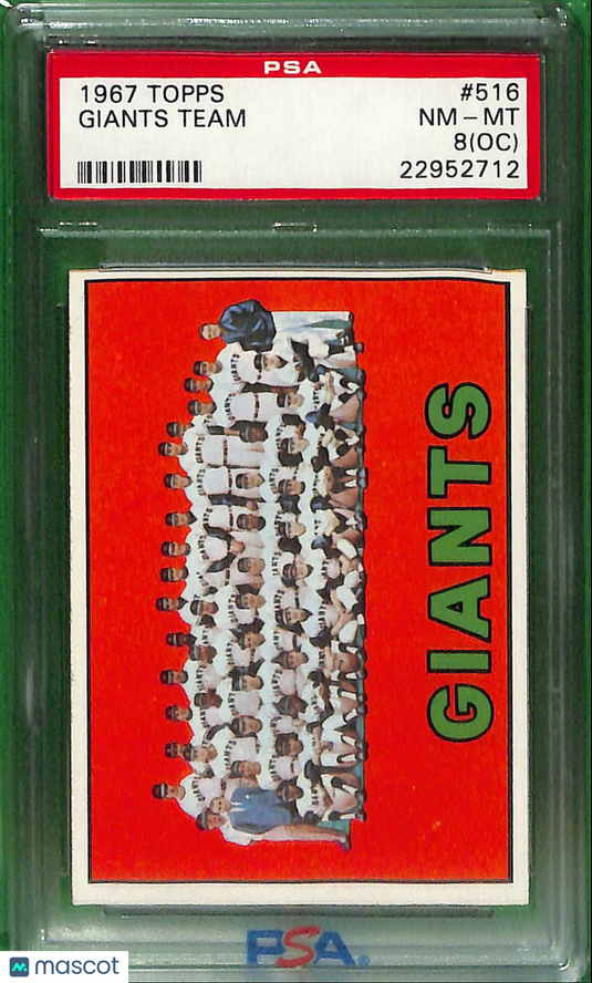 1967 Topps Giants Team