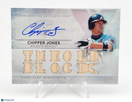 2015 Topps Tier One Chipper Jones