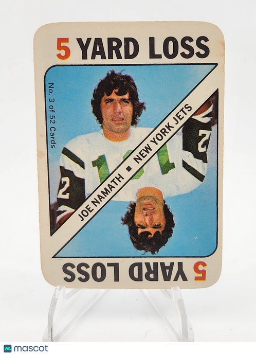 1971 Topps Game Cards Joe Namath #3