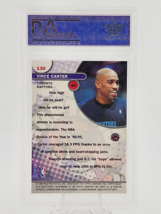 1999 Finest Vince Carter #130 PSA 10