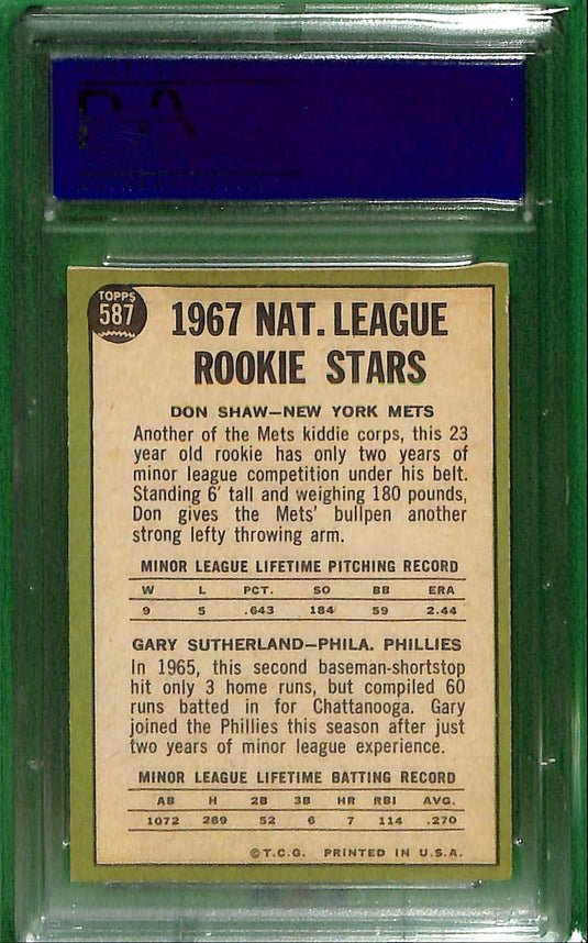 1967 Topps N. L. Rookies