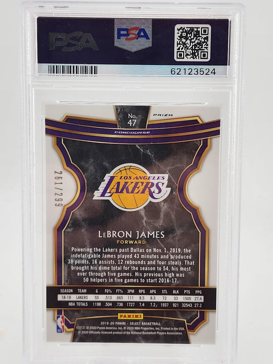 2019 Panini Select LeBron James