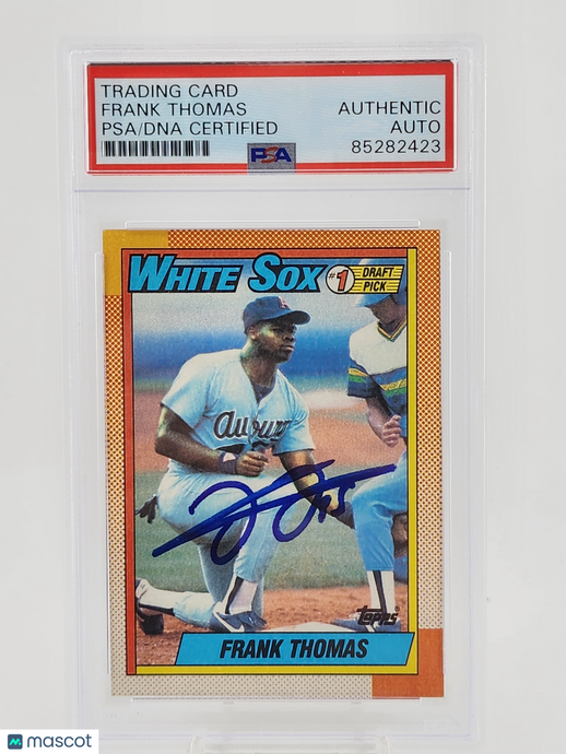 1990 topps Frank Thomas #414 Rookie PSA