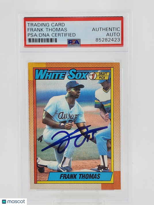 1990 topps Frank Thomas #414 Rookie PSA