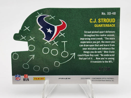 2023 Panini Contenders Optic Prizm C.J. Stroud