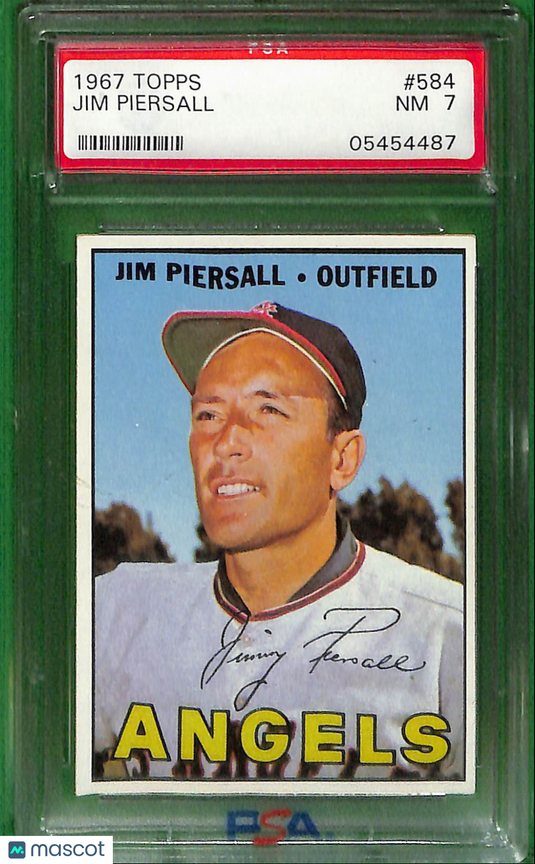 1967 Topps Jim Piersall