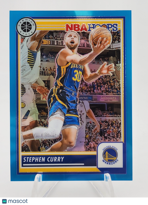 2024 2023-24 Panini Prizm NBA Hoops Stephen Curry #192 Blue /15