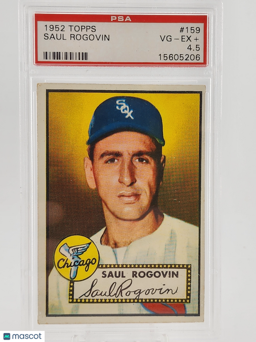 1952 Topps Saul Rogovin #159 PSA 4.5