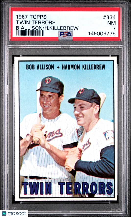 1967 Topps Twin Terrors