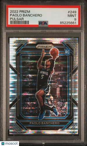 2022 Panini Prizm Paolo Banchero #249 Pulsar PSA 9
