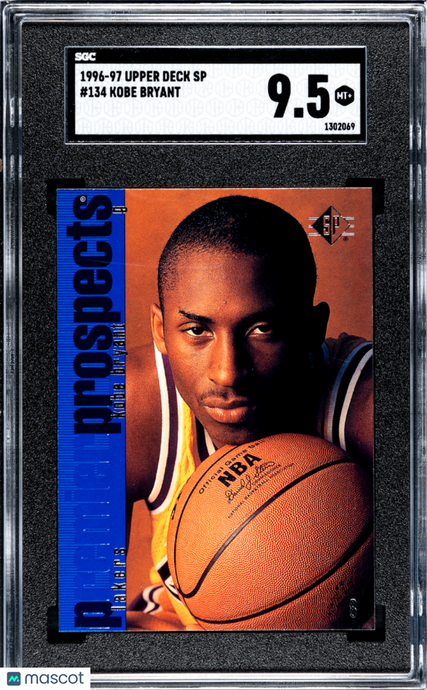 1996 Upper Deck SP Kobe Bryant #134 SGC 9.5