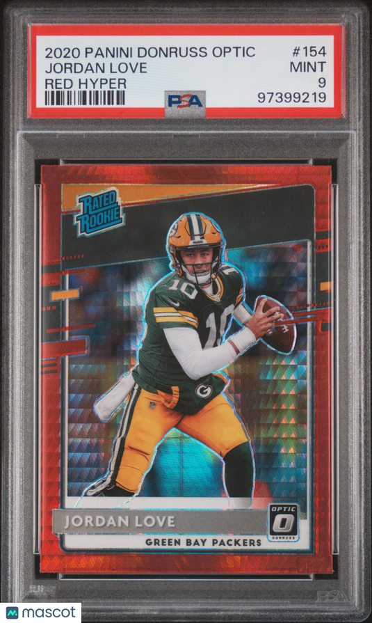 2020 Panini Donruss Optic Jordan Love